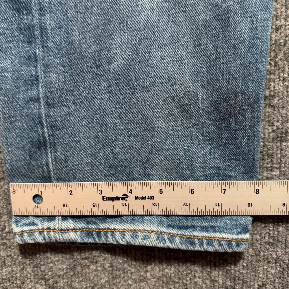 Levis 501 CT Jeans Mens 40x32 Medium Wash Blue Stretch Tapered Button Fly Denim‎